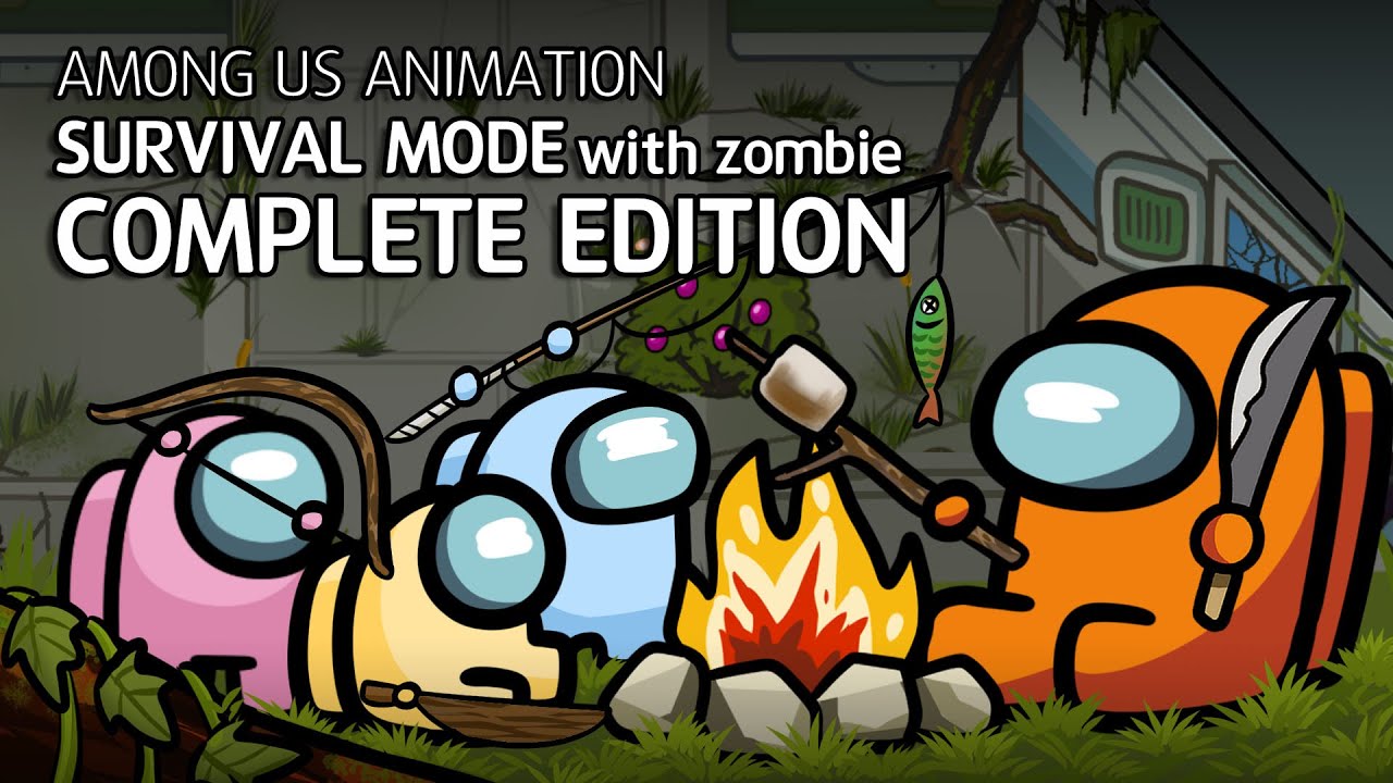Among us animation Survival mode with zombie Complete edition