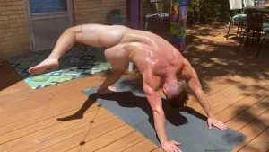 Hotboy – Doing Some More Naked Yoga – Nick Sandell