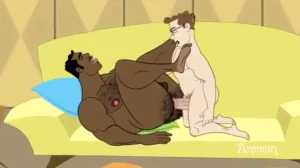 Black Daddy Best Gay Cartoon Sex Animan HD