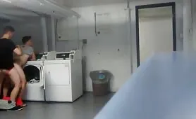 Fucking My Str8 Neighbor In The Laundry Room