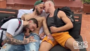 Kosta Viking is getting double fuck – Kosta Viking, Igor Lucious, Fabio Vini